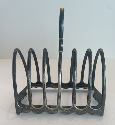 Antique silver plated walker - antique, &