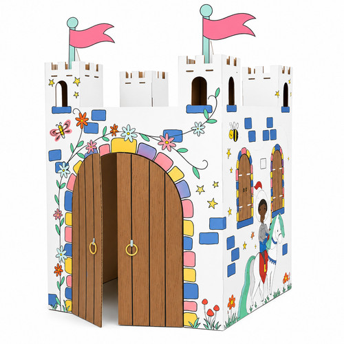 Colouring playhouse for - colouring, kids
