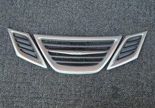 SAAB 9-3 93 2008-2012 GENUINE COMPLETE FRONT BUMPER GRILL SET OF 3