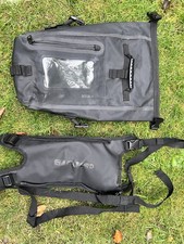 Oxford Aqua Motorbike Tank Bag Black Suitable For Plastic Or Metal Tanks