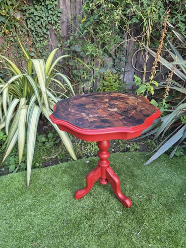 Vintage upcycled side - vintage,