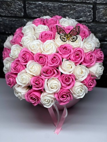 Soap flower box - flower,