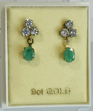 9ct Gold 375 CZs & Real