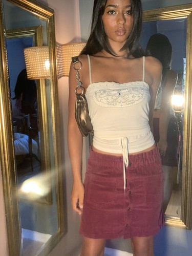 Burgundy skirt size - burgundy,