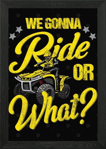 Quad bike atv wheeler framed - quad, 4