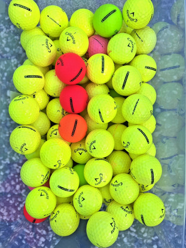 100 coloured callaway - 100, golf