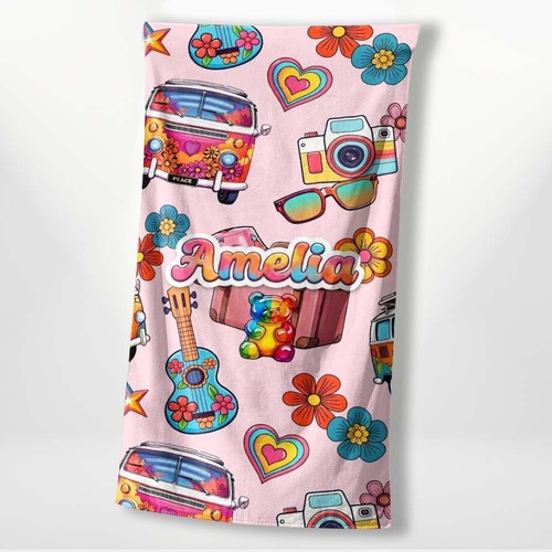 Personalised name beach - personalised,