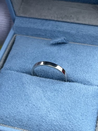Platinum 2mm flat - 2mm, shape