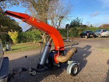 Trilo SU40 trailed Leaf, Debris Vacuum collector