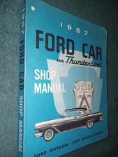 1957 FORD CAR & T-BIRD SHOP