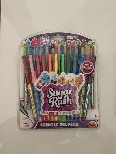 Scentos rainbow gel pens - pc,
