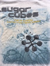 Vintage Sugarcubes Tour T Shirt 90's Bjork backprint Medium