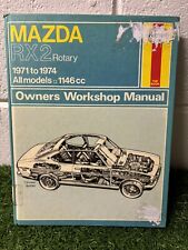 Mazda RX2 Rotary 1971 to 1974 Haynes Workshop Manual sh14