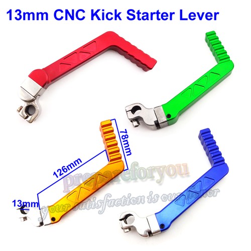 13mm cnc kick starter - cnc, lever