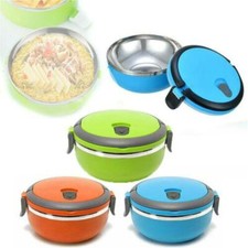 Portable Trave Kids Adult Hot Food Flask Vacuum Lunch Box Warmer Food Container