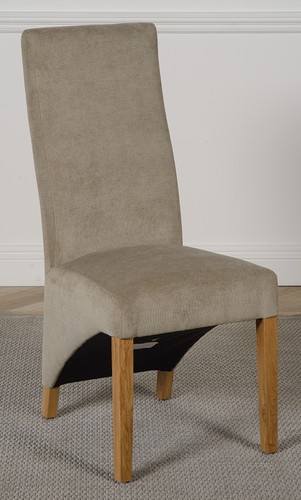 Lola grey fabric dining - fabric, chairs