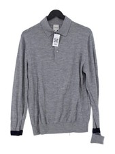 Hardy Amies Men's Polo L Grey