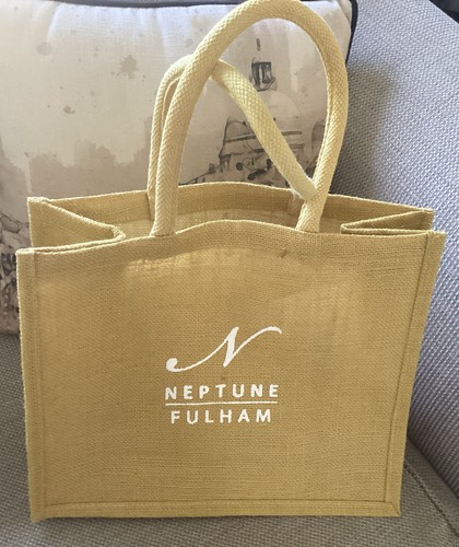 Neptune hessian tote shopping - ,