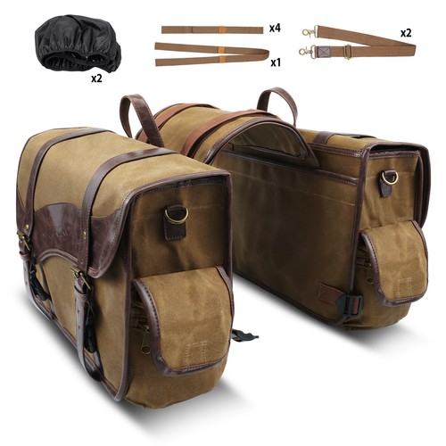30l canvas motorcycle touring - 30l,