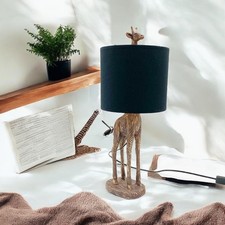 52cm Tall Gold Giraffe Table