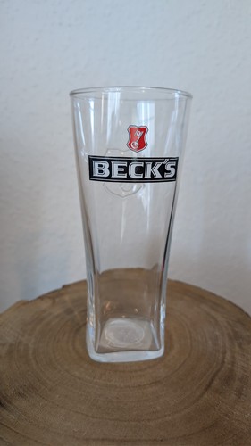 Becks pint glass - becks,