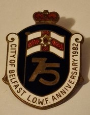 City Of Belfast Orange Widows