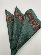 Silk Pocket Square, 12 Inch
