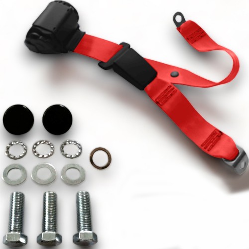 Red point automatic seat - red, 3-point