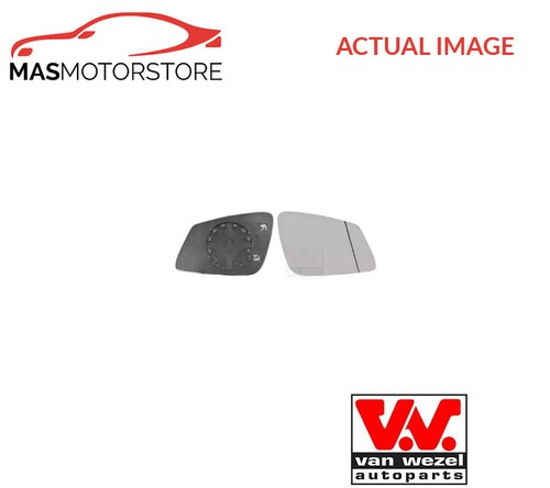 Rear view mirror - view, lhd