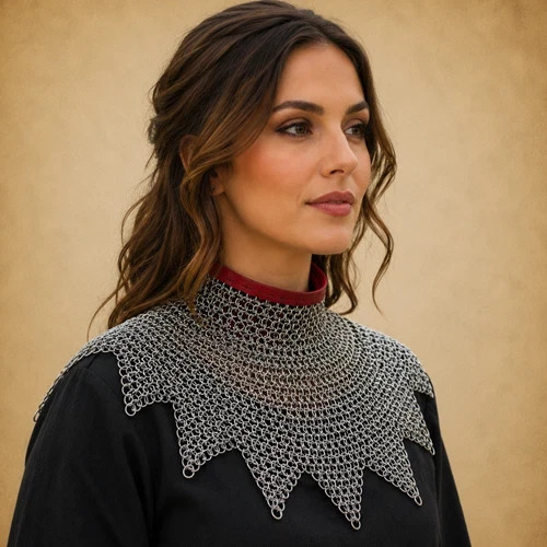 Medieval chainmail collar - medieval, –