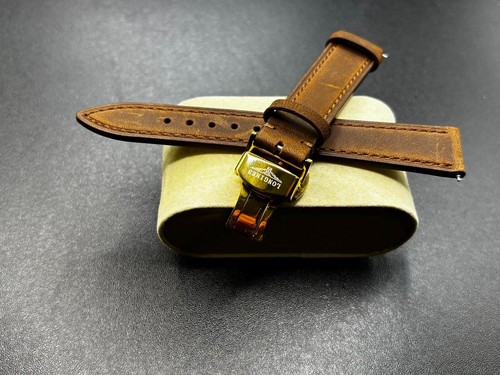 18mm longines brown leather - 18mm,