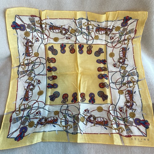 Vintage celine handkerchief - handkerchief, /