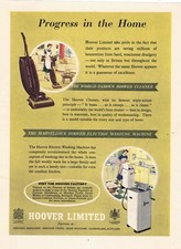 Hoover Advert 1951 old print