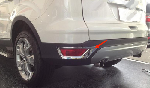 Chrome rear fog - rear,