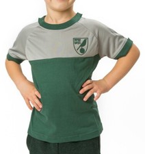 NORWICH CITY T Shirt Boys 4 5 Years Kids OFFICIAL Football Top NCT7