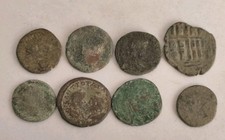 LOT OF 8 ANCIENT ROMAN &