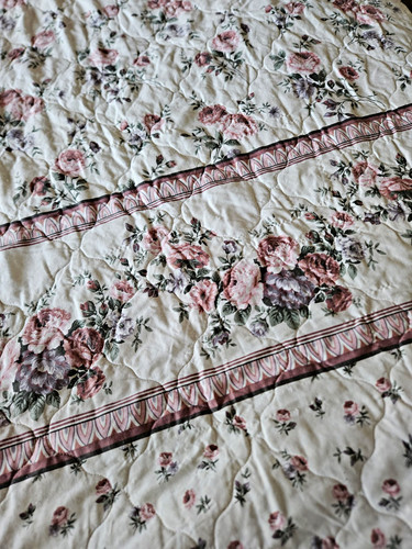 Vintage double floral rose - vintage,