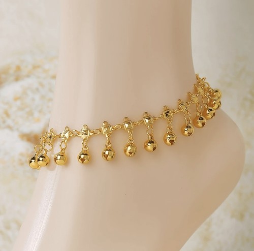 1pc anklet gold plated - 1pc,
