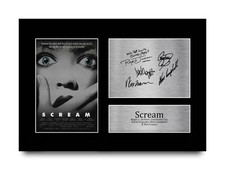 Scream Horror Film Signed Pre