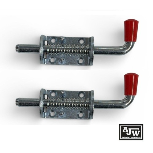 Spring bolt with peg - bolt,