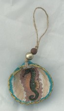 Hanging Shell Hand-Decorated