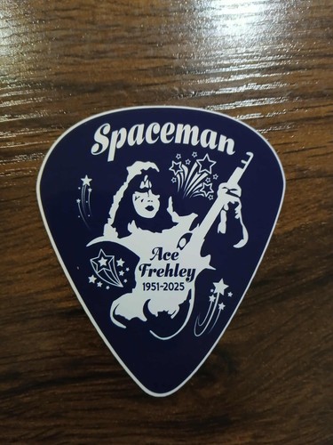 Guitar pick shaped ace frehley - guitar,
