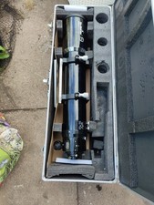 Skywatcher Equinox  120 ED APO refractor with 9x50 right angle finder.