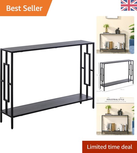 Stylish grey and black - grey, console