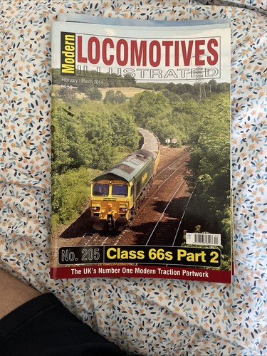 Modern locomotives illustrated - modern,