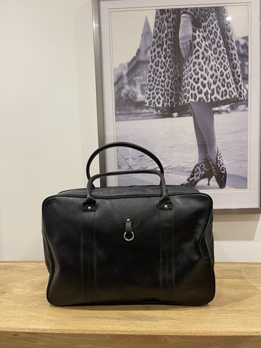Men black briefcase - black,