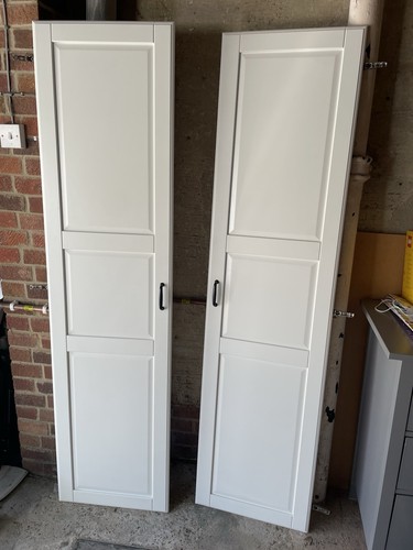 Ikea white tyssedal doors - white,