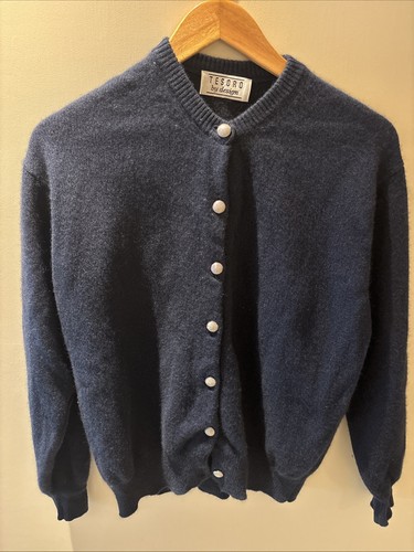 Tesoro navy 100 cashmere - navy, 100%