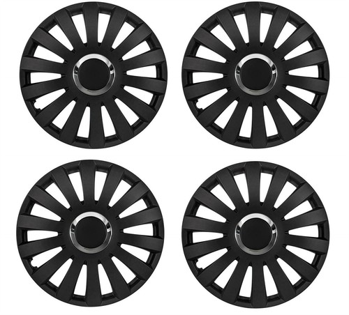 Black wheel trims - 4x,