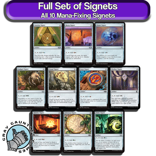 Signets mtg mana rocks - signets, full